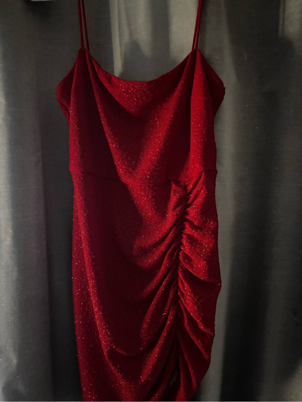 Glittery Red Dress